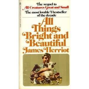   James Herriot All Things Bright And Beautiful  Bantam Books  Books