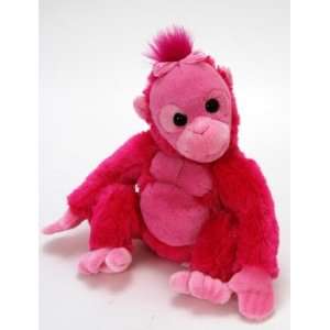  Pink Orangutan Girl Monkey Stuffed Plush Toy 10 Toys 