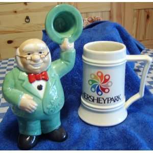  Hershey Park and Mr. OLucky Ceramic Beer Mugs Everything 