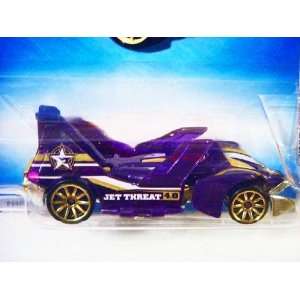  hot wheels purple jet threat 4.0 hw special features 2009 