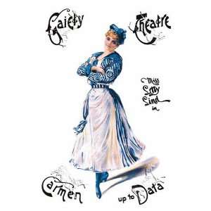  Gaiety Theatre Presents Miss Litty Lind in Carmen Up to Date 