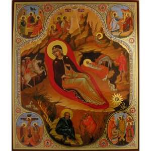  Nativity of Christ, Orthodox Icon 