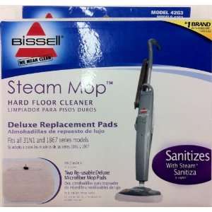  Bissell Steam Mop Deluxe Replacement Pads, 42G3
