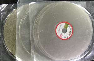 New 6 Diamond Lapidary Flat Lap Disk, 80 3000 grit  
