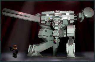Custom Lego Metal Gear Solid Snake Minifig toy figure!  
