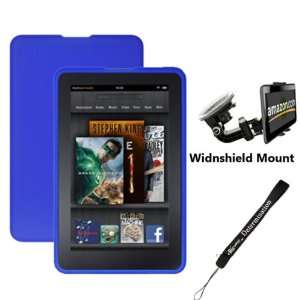 Kindle Fire Tablet Silicone Skin + Includes a Compatible Universal 