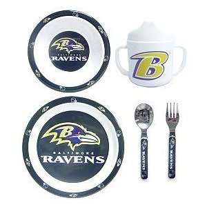  Baltimore Ravens NFL Childrens 5 Piece Dinner Set by Duck 