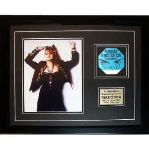  Madonna Backstage Pass Framed Photograph Collage   Sports 