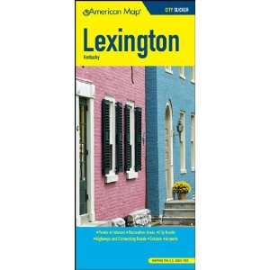   Map 609952 Lexington Kentucky City Slicker Map