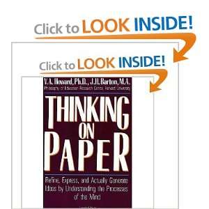 Thinking on Paper: V. A.; Barton, J. H. Howard:  Books