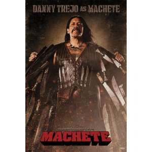  Movies Posters Machete   Knives   35.7x23.8 inches