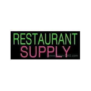  Restaurant Supply Neon Sign 13 x 32: Home Improvement