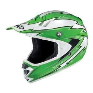    HJC CL X5N Kane Full Face Helmet X Large  Green: Automotive