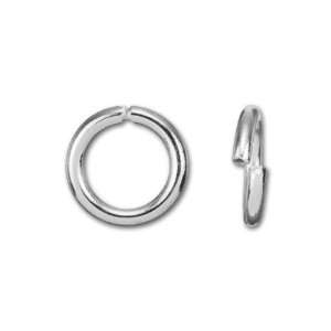  12mm Silver Plated 13 Gauge Open Jump Ring: Arts, Crafts 