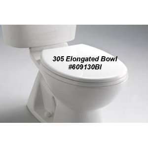  CAROMA 305 Elongated Toilet Bowl, BISCUIT   609130BI