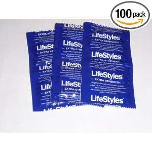  48 Ct Lifestyles Extra Strength Condoms Health & Personal 