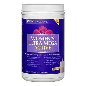  GNC Womens Ultra Mega Active, Vanilla Cream, 2.31 lbs 