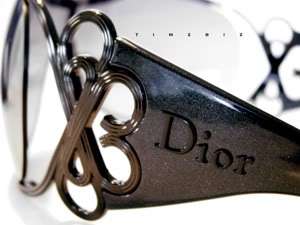 CHRISTIAN DIOR Sunglasses Diori/s Black QEE/VK Authentic New  