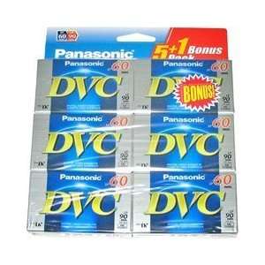  Panasonic AY DVM 60EJ/6 Mini DV Tape