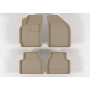    2011 KAGU Gray / Black / Beige 3D Floor Mats Liner Set: Automotive