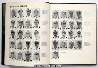 USS CAMDEN AOE 2 WESTPAC CRUISE BOOK 1969 1970  
