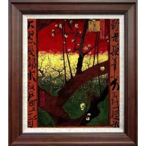   Gogh Japonaiserie Flowering Plum Tree   