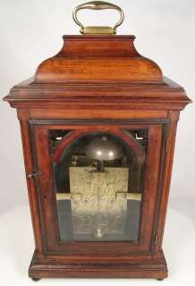 antique Thomas Gardner of London 1752   English Bracket Clock Fusee 