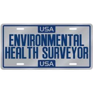  New  Usa Environmental Health Surveyor  License Plate 