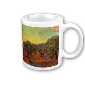  Olive Grove Orange Sky by Vincent Van Gogh Coffee Cup 