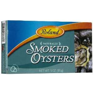 Roland Cherrywood Smoked Oysters  3 oz Grocery & Gourmet Food