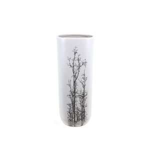  Urban Trends White Rebecca Ceramic Vase in Fall Season 