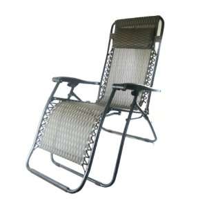  Folding Lounge Chair Leisure Beach Recliner beach chair With Pillow 