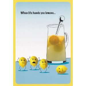  Greeting Cards   Care or Concern Card Lemons When Life 
