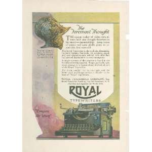  1920 Advertisement Royal Typewriters 