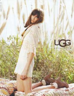 2010 UGG BOOTS Magazine Print Ad  