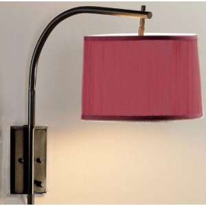  Arch Large Swing arm Pin up Lamp, RED, OILRUBBEDBRONZE 