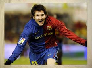 AB264 Leo Messi Champions League winner Football POSTER  