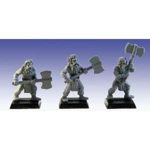    Grendel Sci Fi Miniatures Barbarian Axemen II Toys & Games