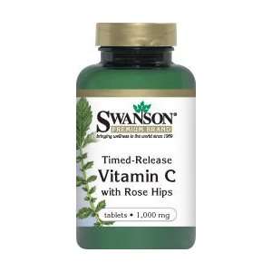  Timed Release Vitamin C w/Rose Hips 1,000 mg 500 Tabs 