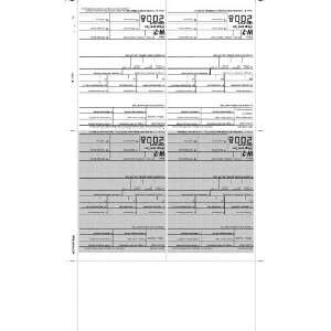   14 Printed EZ Fold W2 Tax Forms (Box of 500)