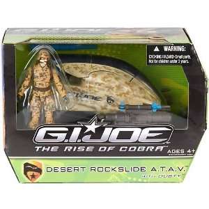   Desert Rockslide A.T.A.V. with Dusty Action Figure Toys & Games