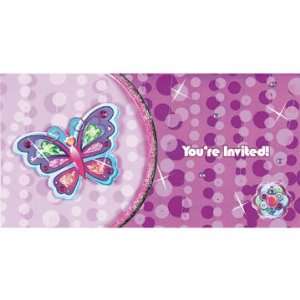    Glitzy Girl Party Supplies   Tiny Twinkler Invite: Toys & Games