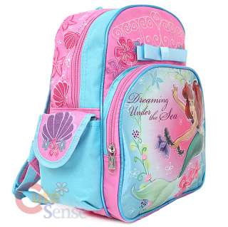 Disney Little Mermaid Ariel School Backpack/Bag  12 Medium  