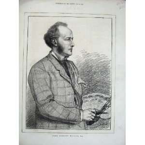  1874 Antique Portrait John Everett Millais Leslie Ward 