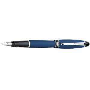   Satin Blue Extra Fine Point Fountain Pen   AU B10B EF: Office Products