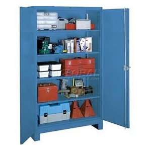  Lyon Heavy Duty Storage Cabinet 36x21x82   Blue: Home 