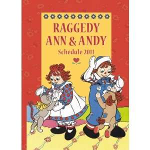    Raggedy Ann & Andy 2011 Schedule Book from Japan Toys & Games