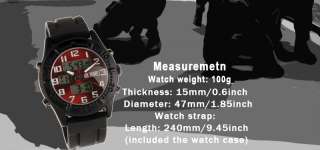 ARMY MILITARY NAVY CADET SURPLUS DUAL TIME MENS WATCH A  