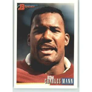  1993 Bowman #141 Charles Mann   Washington Redskins 