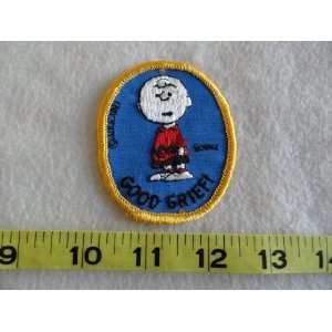  Good Grief Charlie Brown Patch 